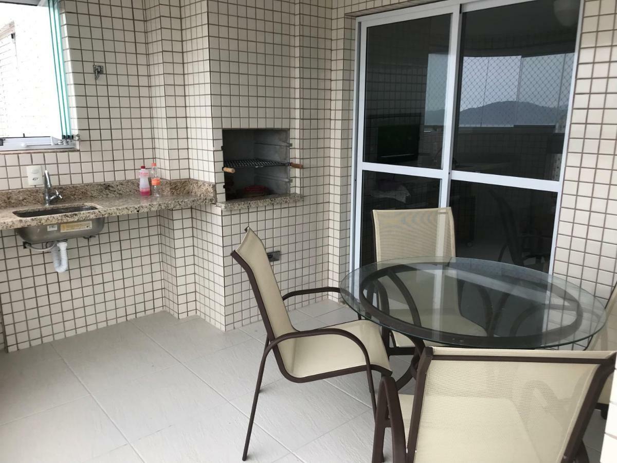 Apto Com Vista Para O Mar, 2 Vagas De Garagem E Churrasqueira Na Varanda Praia Grande  Exterior photo